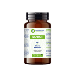 Saffraan - 60 capsules - Bruine pot