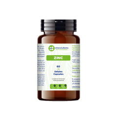 Zinc - 60 capsules - Bruine pot