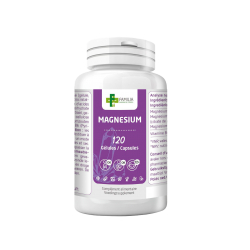 Magnésium - 120 gélules - Pot blanc